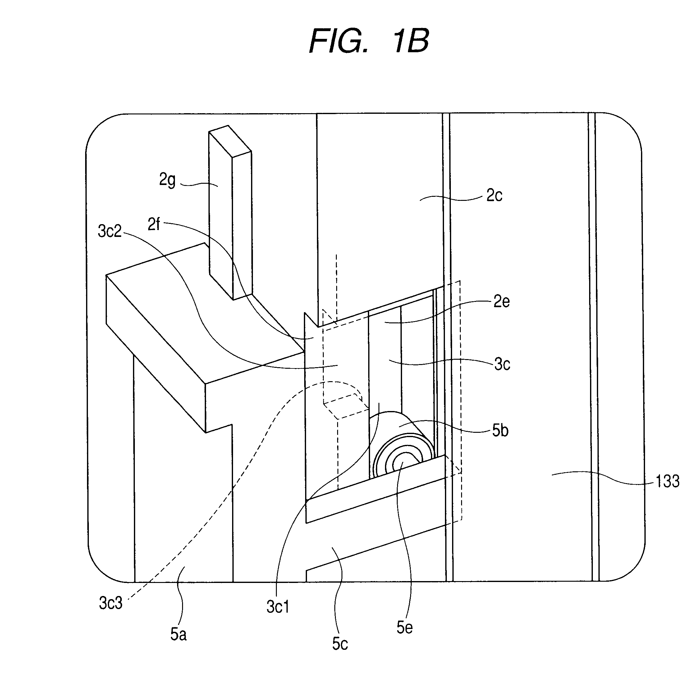Closed container and lid opening/closing system therefor