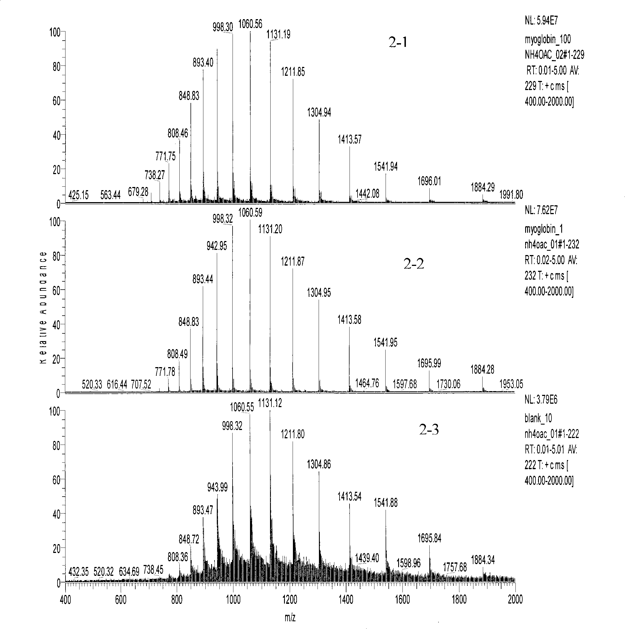 Demineralization film interface for on-line co-using with mass spectra