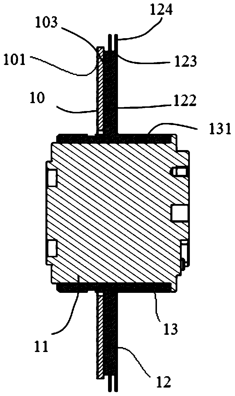 A color wheel assembly and projection device