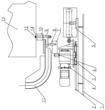Pin hole locking device for preventing vehicle body from falling off
