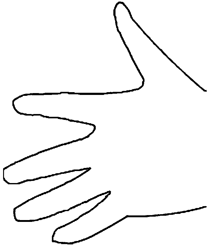 Rapid authentication method based on handshape and palmprint recognition