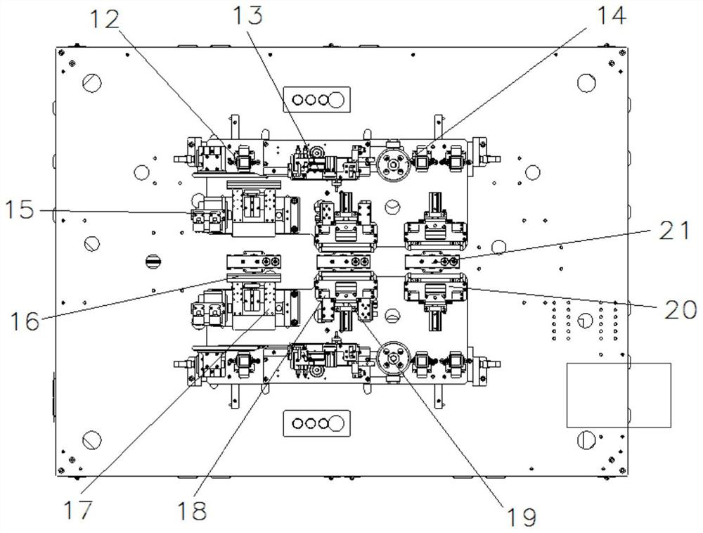 Full-automatic side edge adhesive tape pasting machine and adhesive tape pasting method thereof