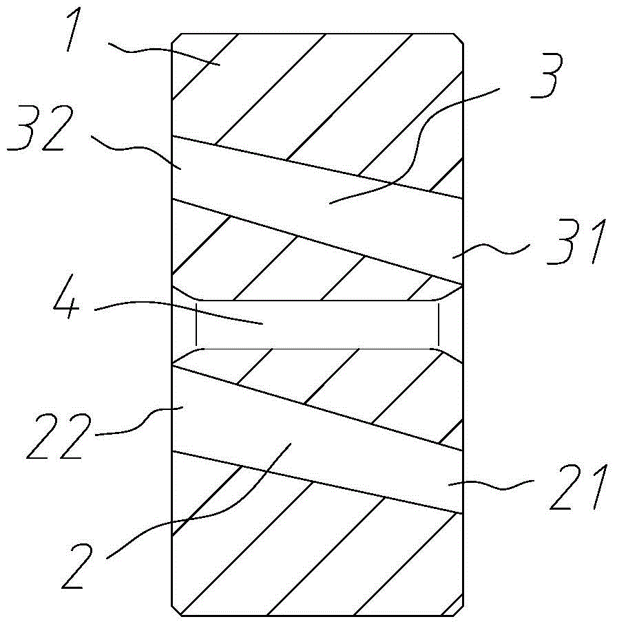 Transition ring connecting plastic extruder to die head