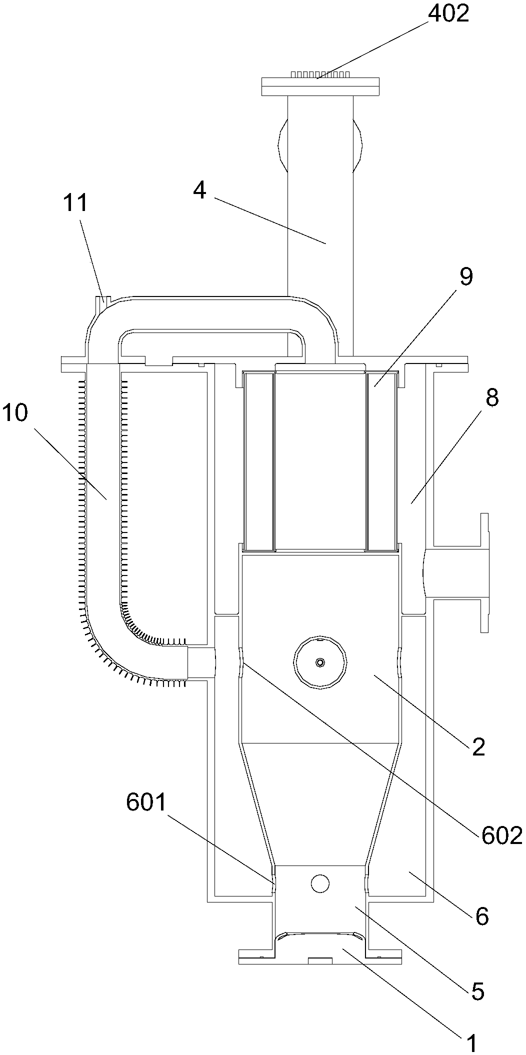 Vacuum atomization phase change refrigeration plant