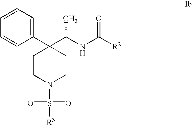 4-Phenyl piperdine sulfonyl glycine transporter inhibitors