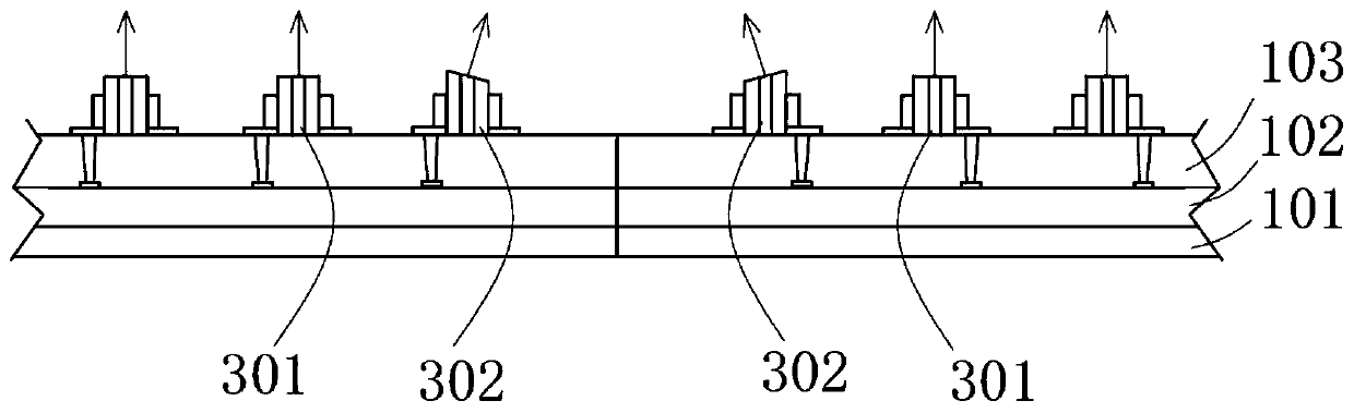 LED display panel and LED display