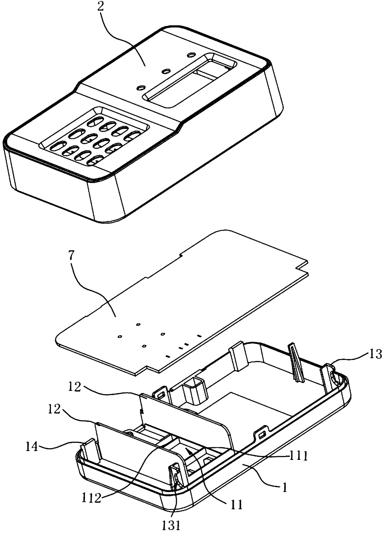 Electric energy meter display device