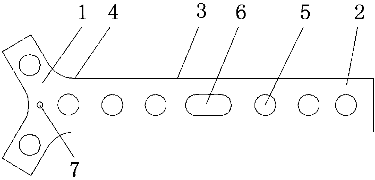 Dissection locking plate