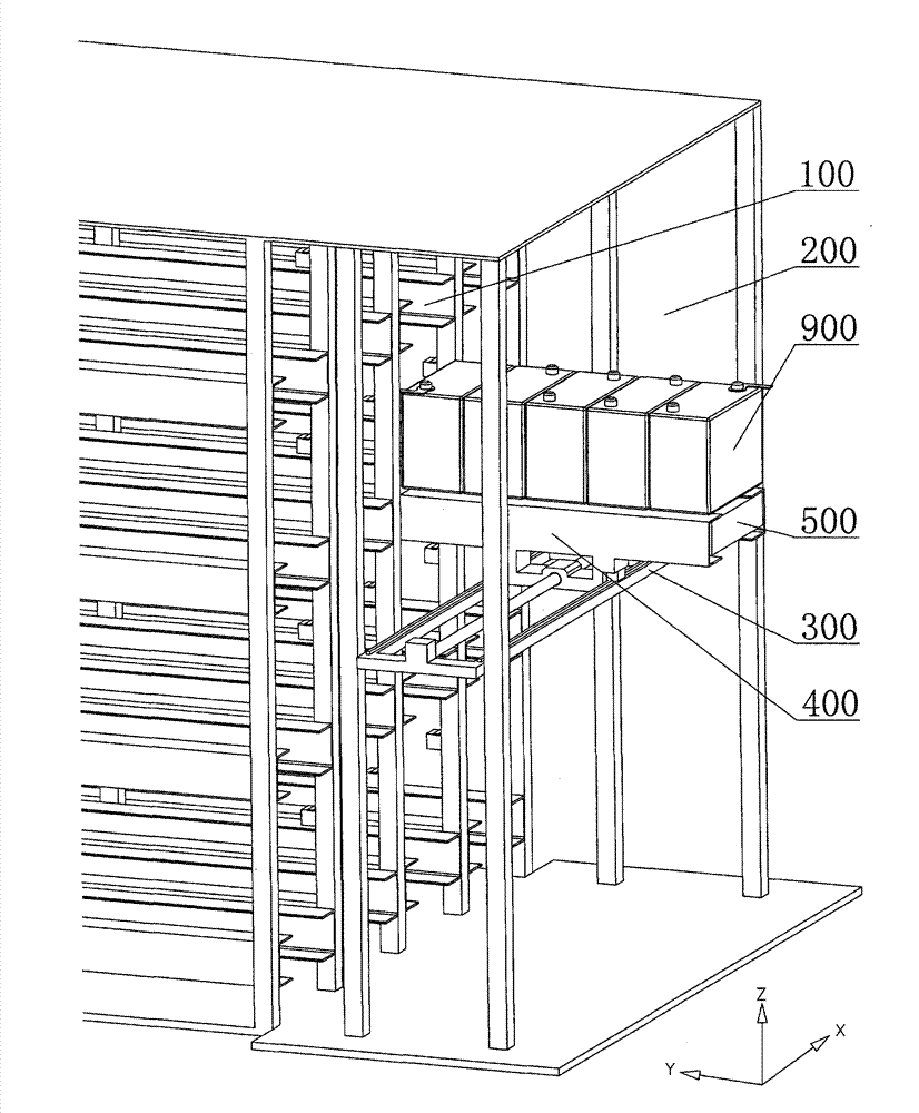 Storage conveying system and conveying method thereof