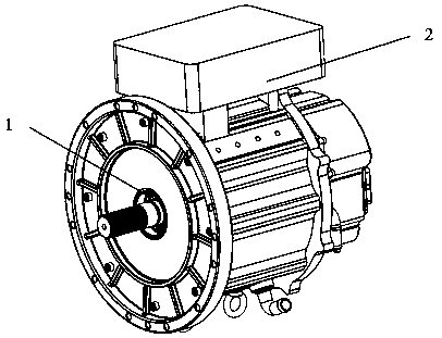 Electric heavy-duty vehicle wheel rim driving assembly