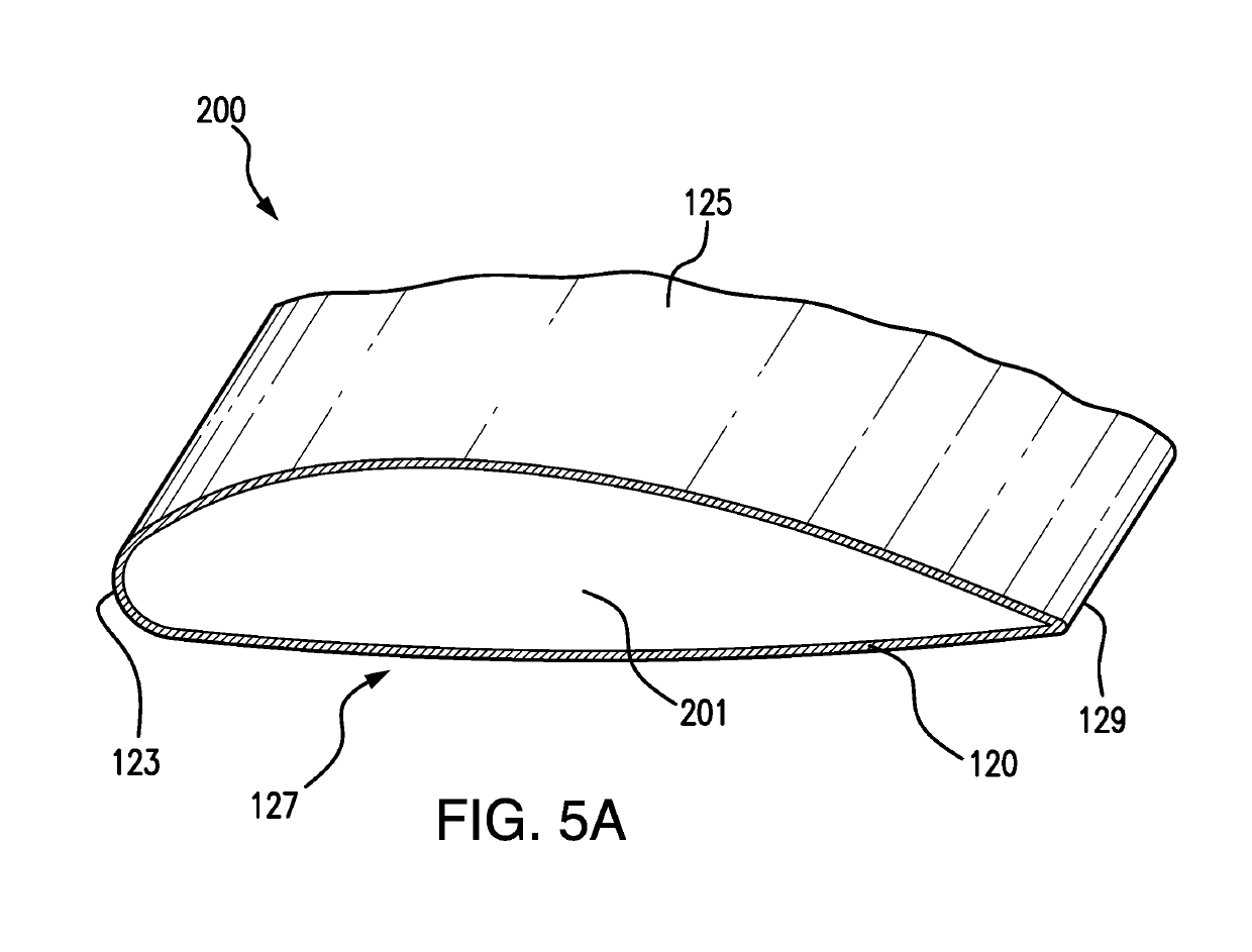 Laminar airfoil and the assembly and mounting of solar cell arrays on such airfoils