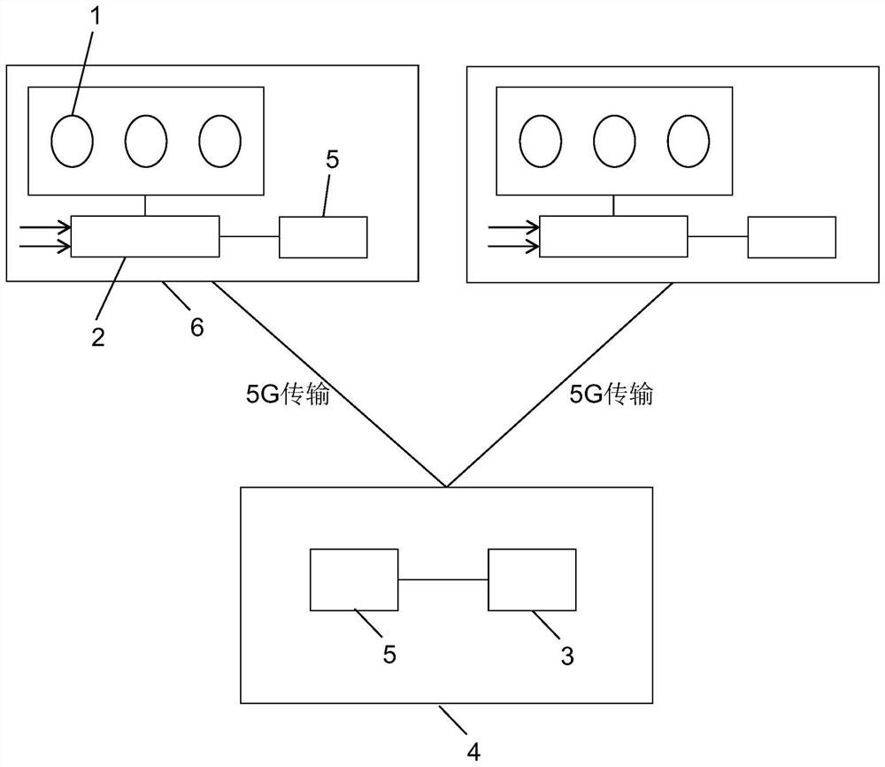 Lock station connection lock detection system and method based on deep learning