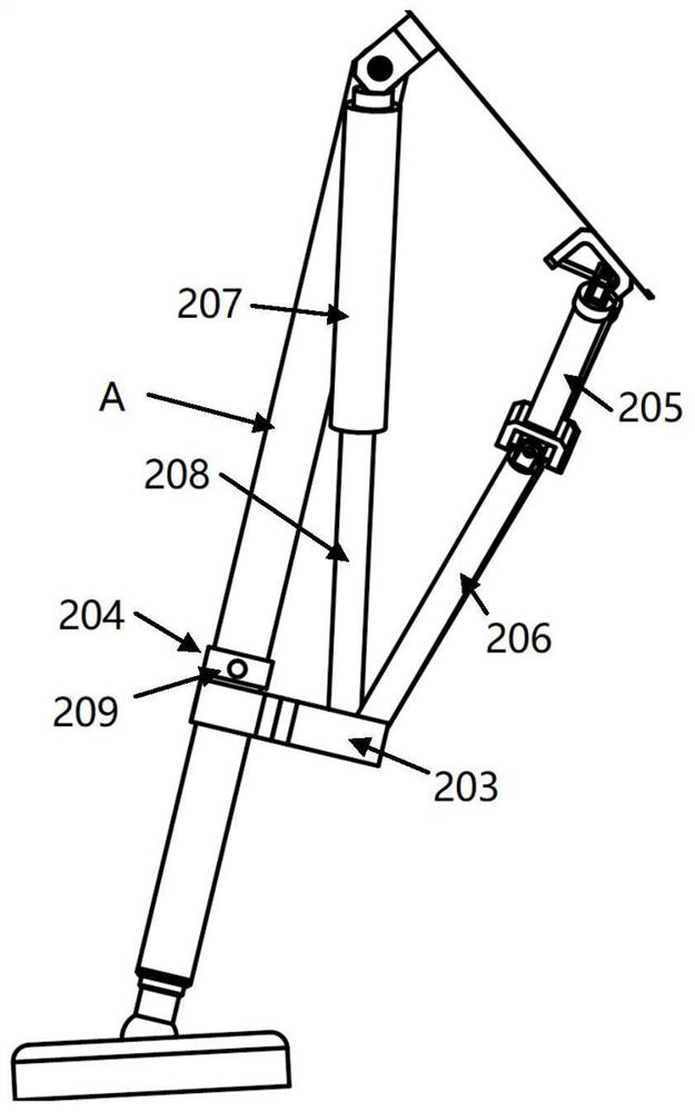 A Legged Patrolling Robot with Separate Landing and Walking Functions