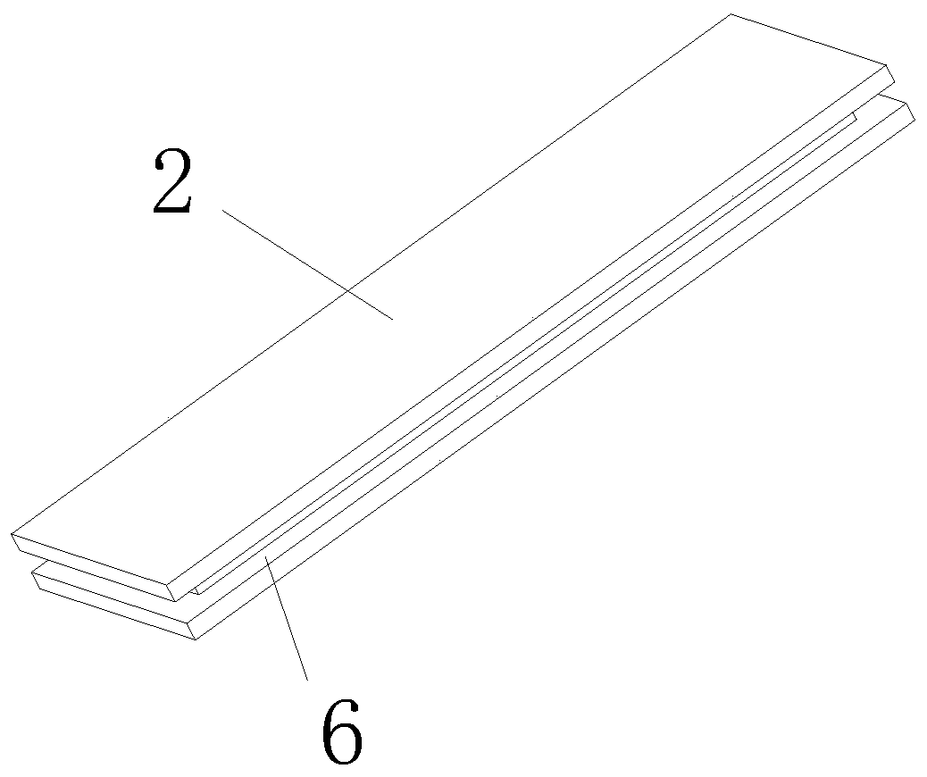 Bamboo integrated floor