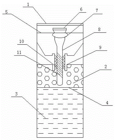 Self-heating device arranged in food and beverage packaging box