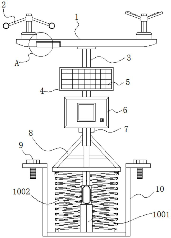 Intelligent agricultural environment monitoring device