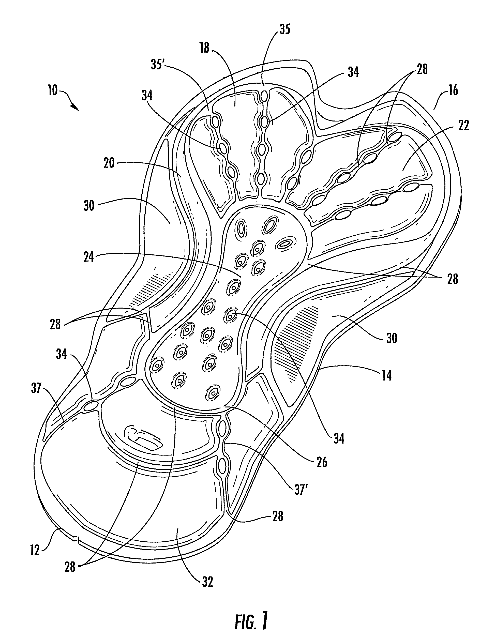 Seat pad for cyclist garment and method of manufacture