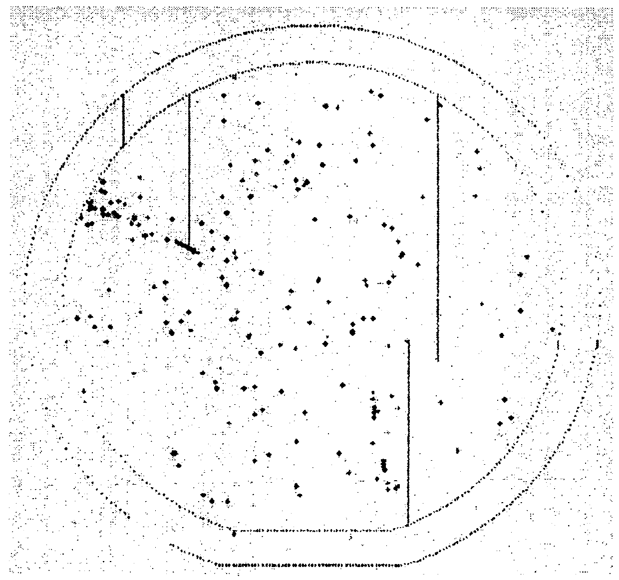 Varnish containing good solvent and poor solvent