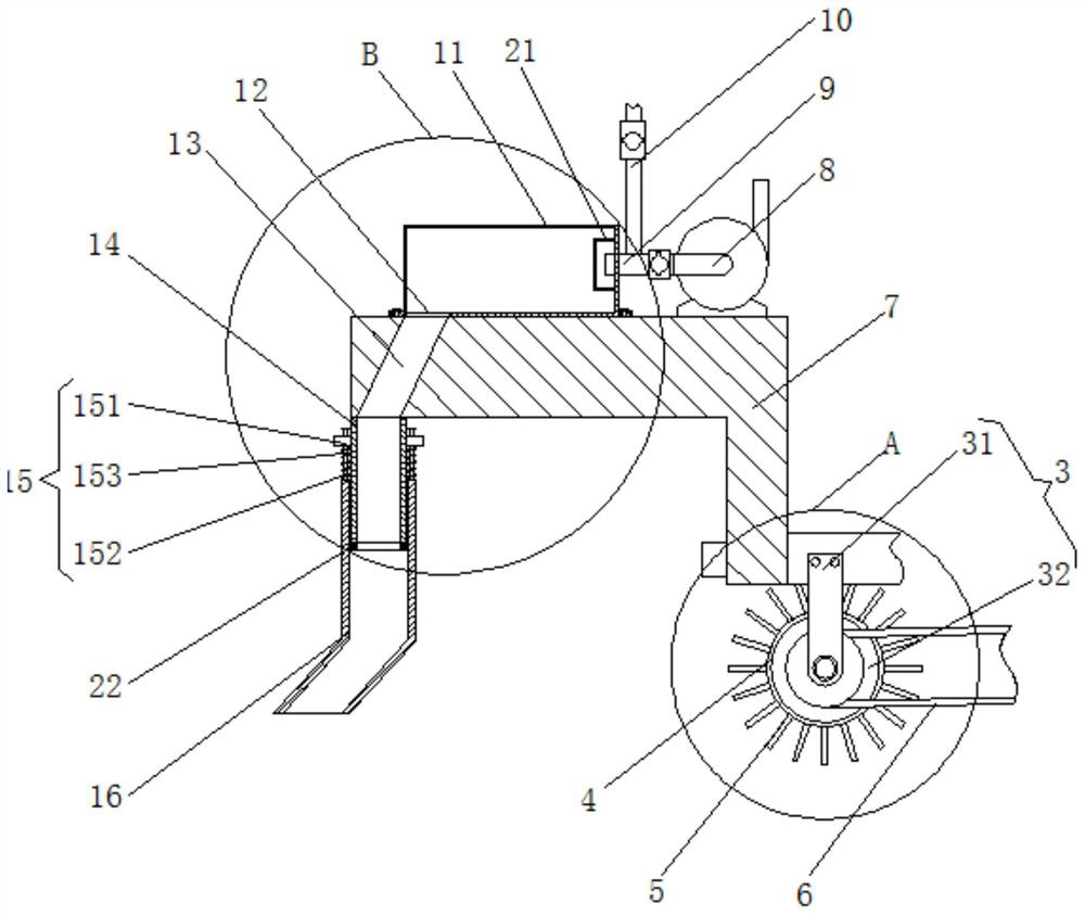 Fusion scribing machine for highway engineering