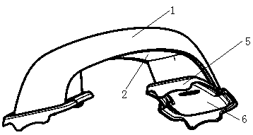 Combined type automobile luggage rack assembly structure