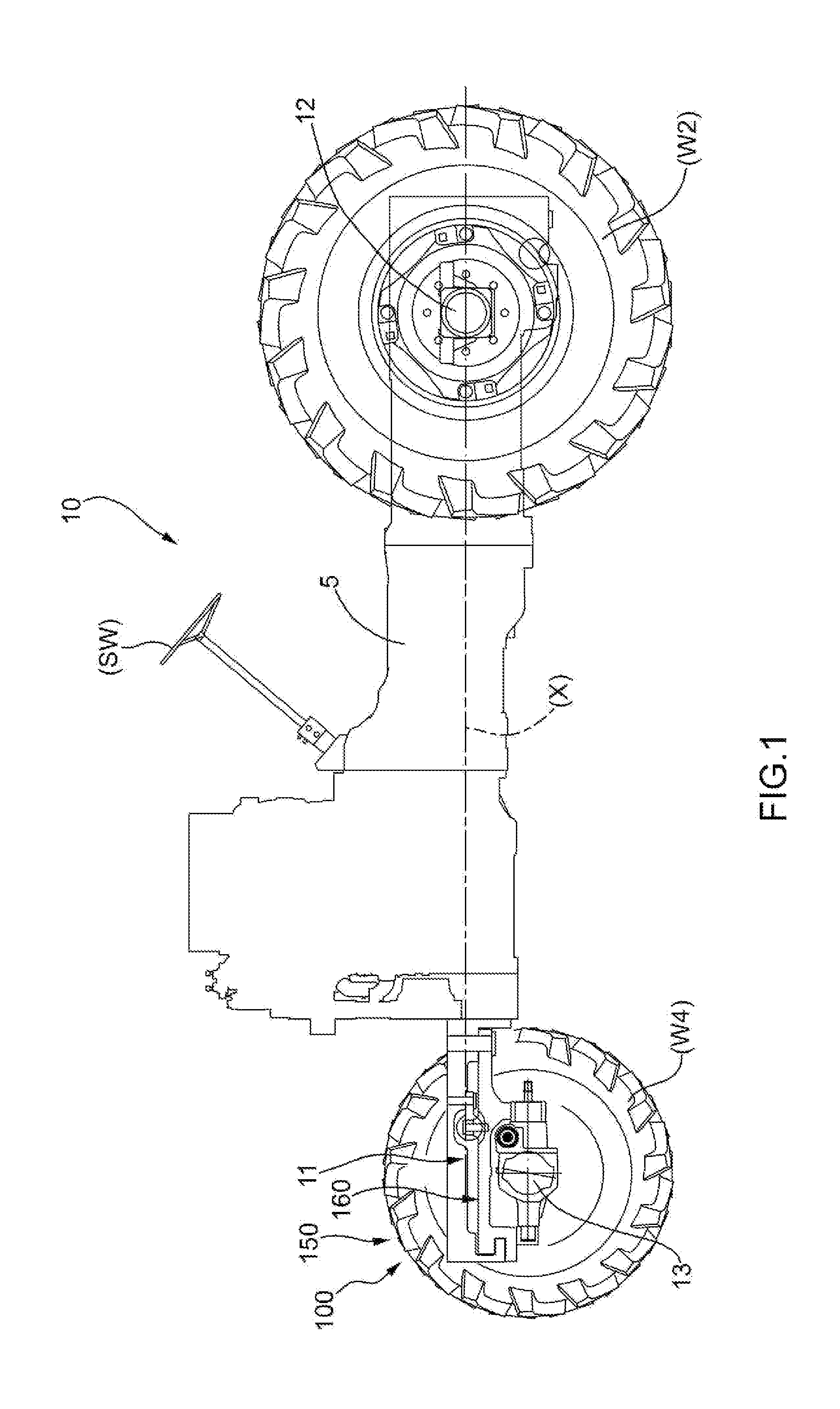 Steering system for motor vehicles, in particular for agricultural machines