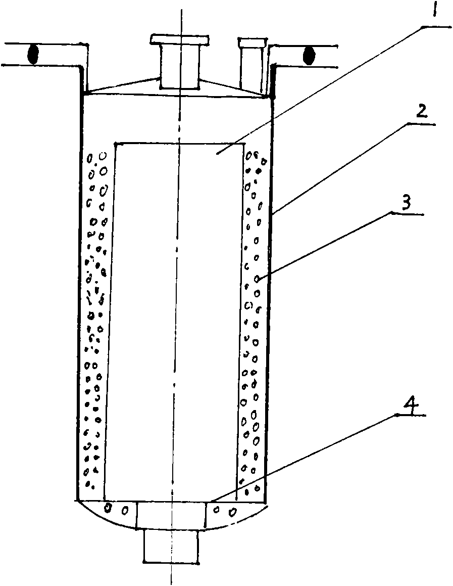 Method for titanizing inner wall of new reactor in production of titanium sponge