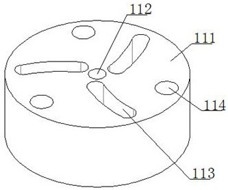 Centrifugal heavy metal waste treatment device for environmental protection