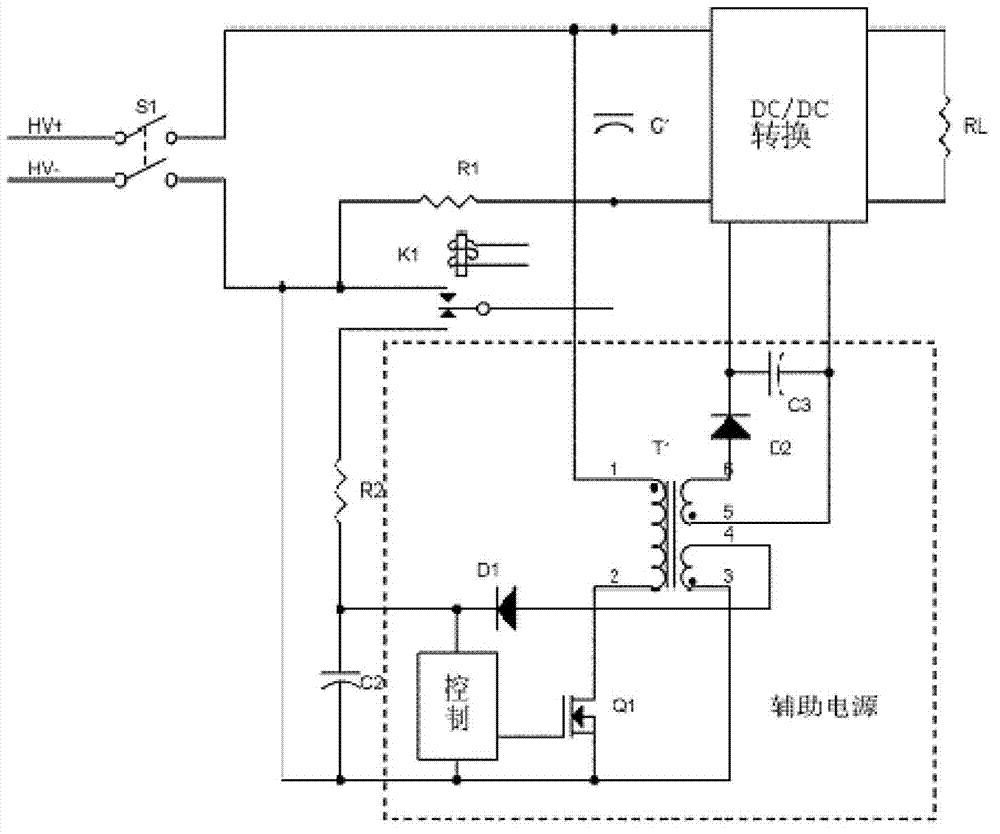 Fly-back converter circuit