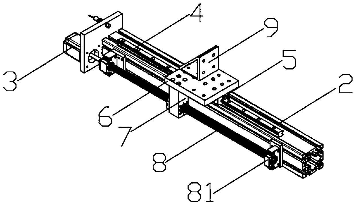 Corner cutting equipment for PVC template production and machining and working method of corner cutting equipment