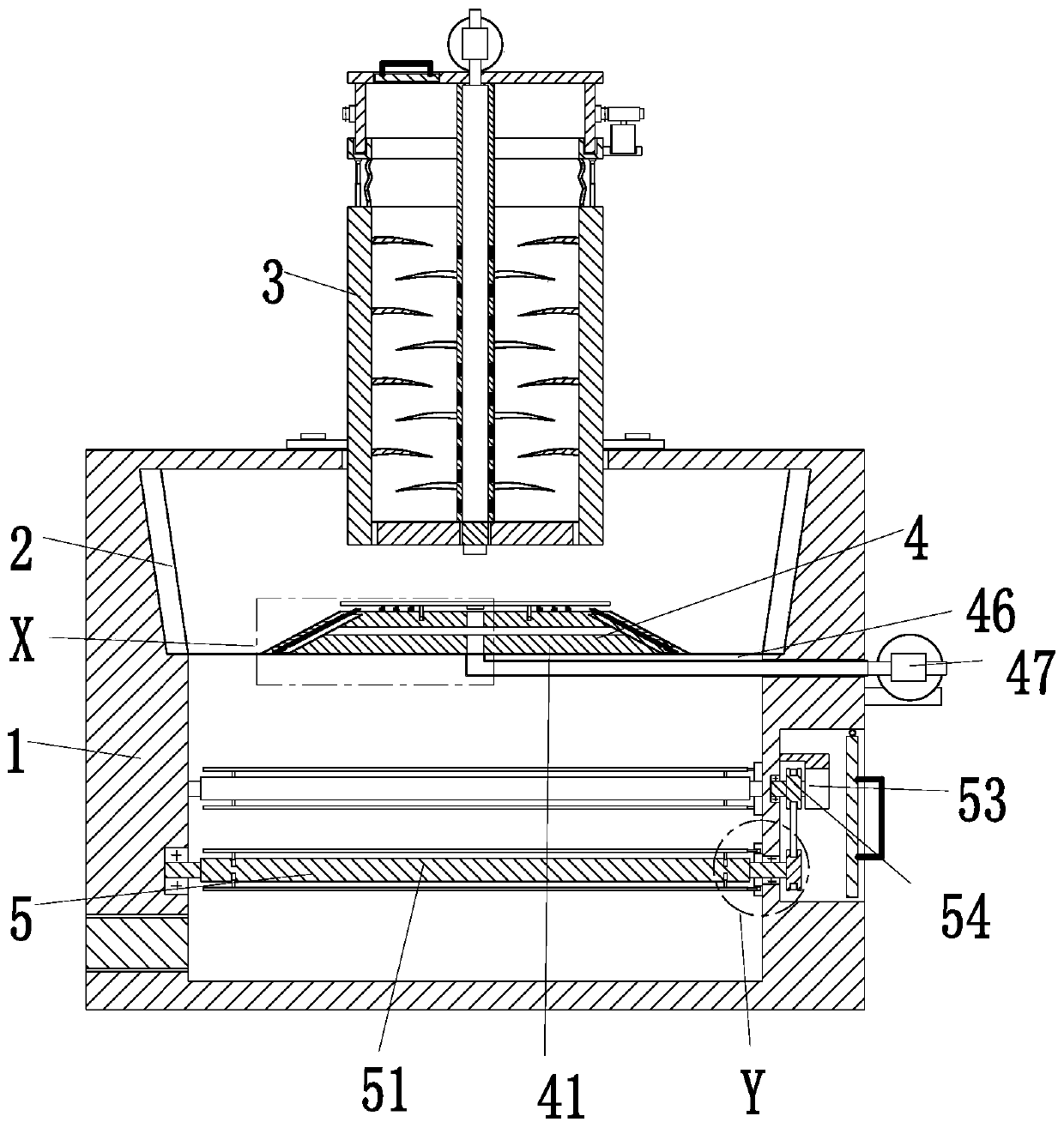 Pretreatment method for raw materials of plastic fresh-keeping film