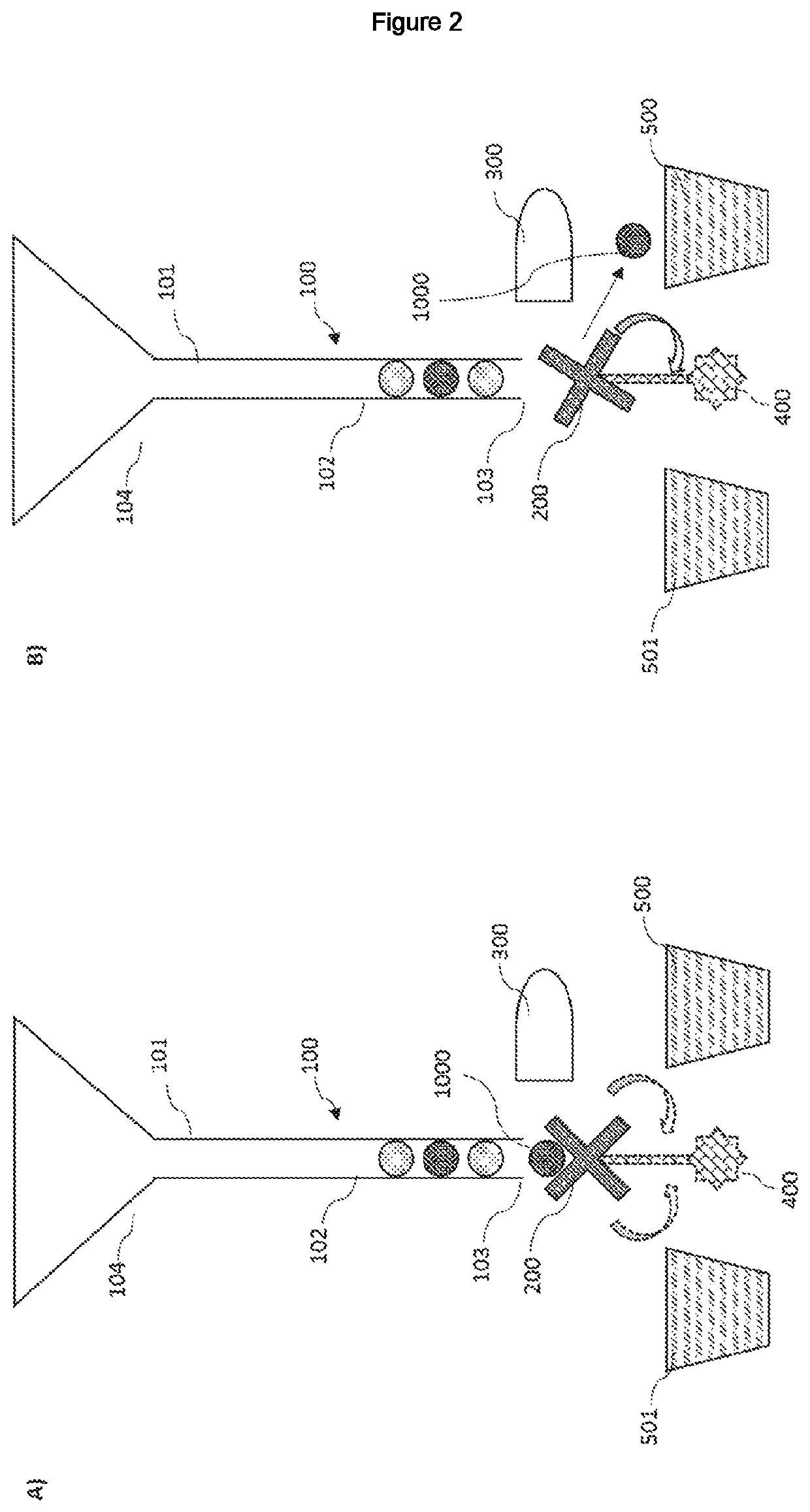 Device and method for sorting biological entities