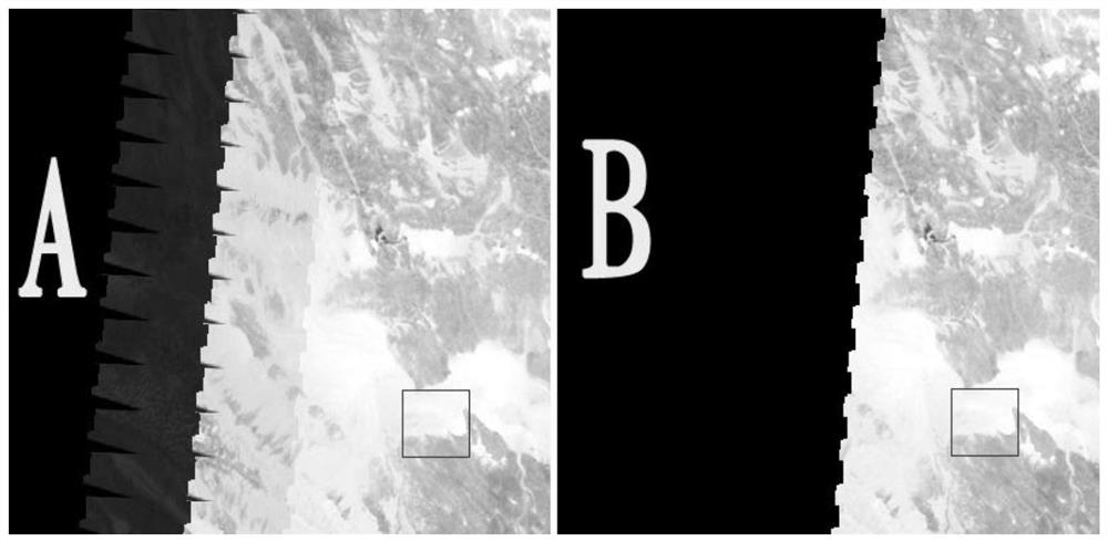 Method and device for extracting abnormal remote sensing information based on spatial data set analysis