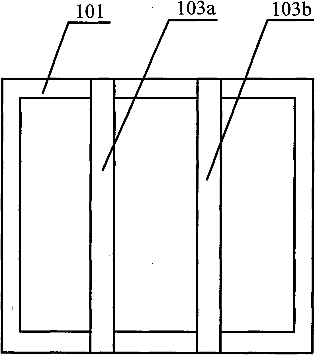 Mounting device for LED display screen and LED display screen