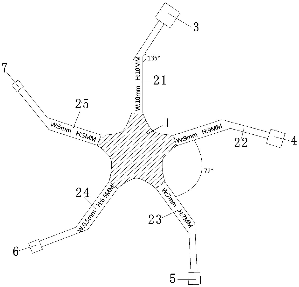 Guide plate positioner of implant surgery