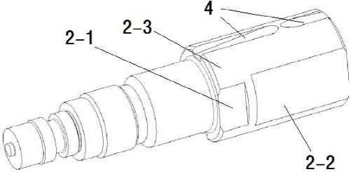 A hydraulic valve reversing buffer device