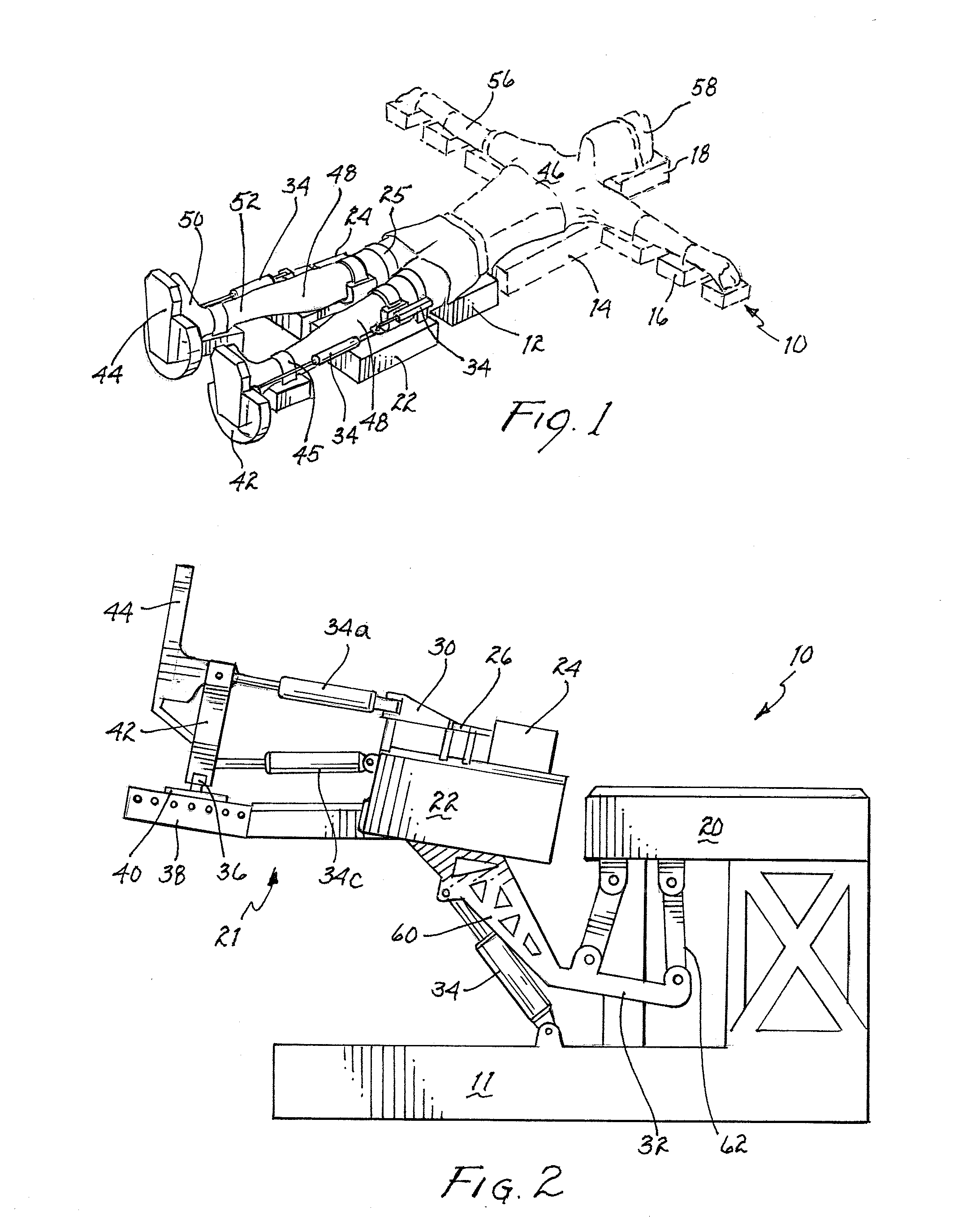 Automated therapy table for treating lower extremities and method therefor