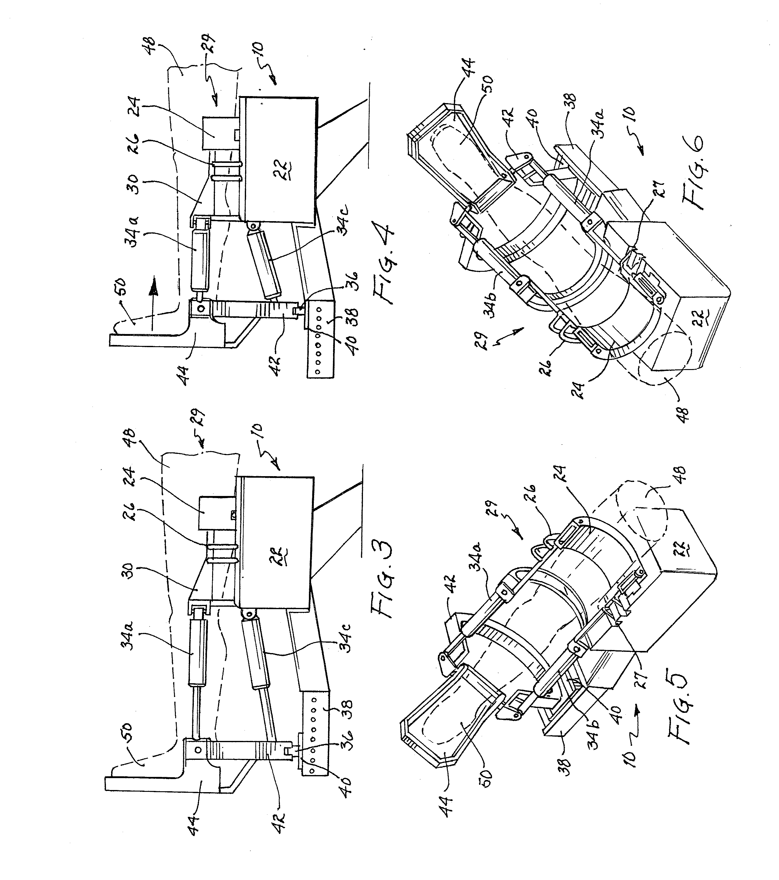 Automated therapy table for treating lower extremities and method therefor