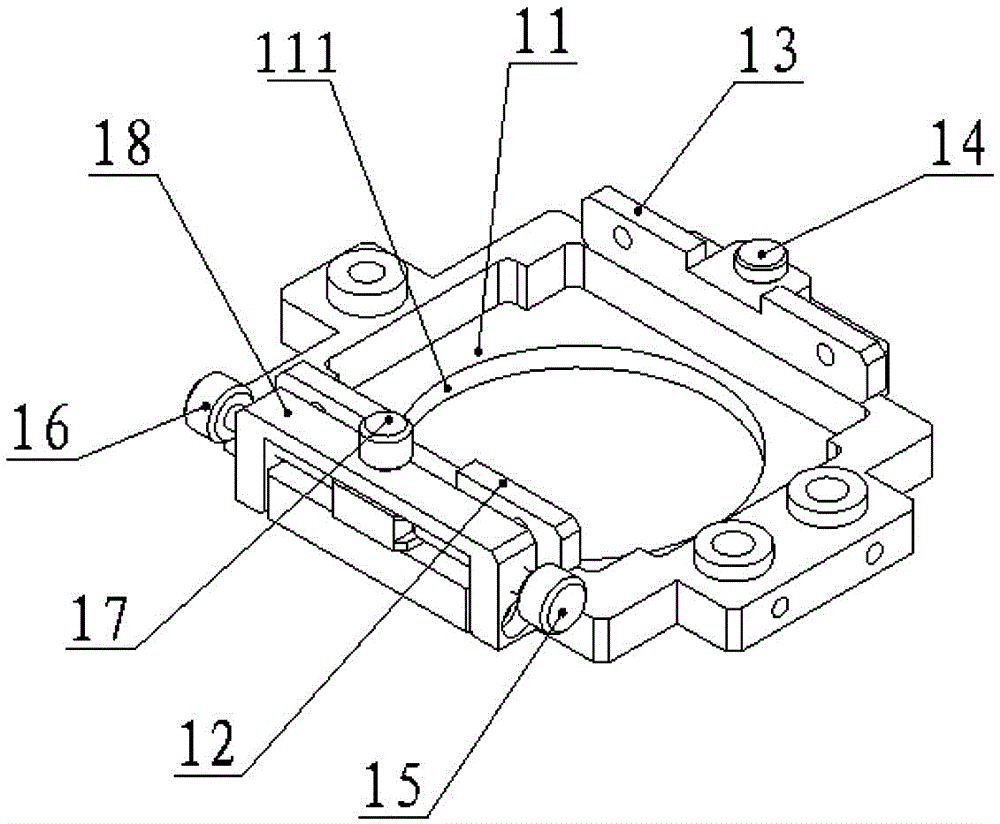 Multi-dimensional supporting and adjusting device for camera and adjusting method of multi-dimensional supporting and adjusting device