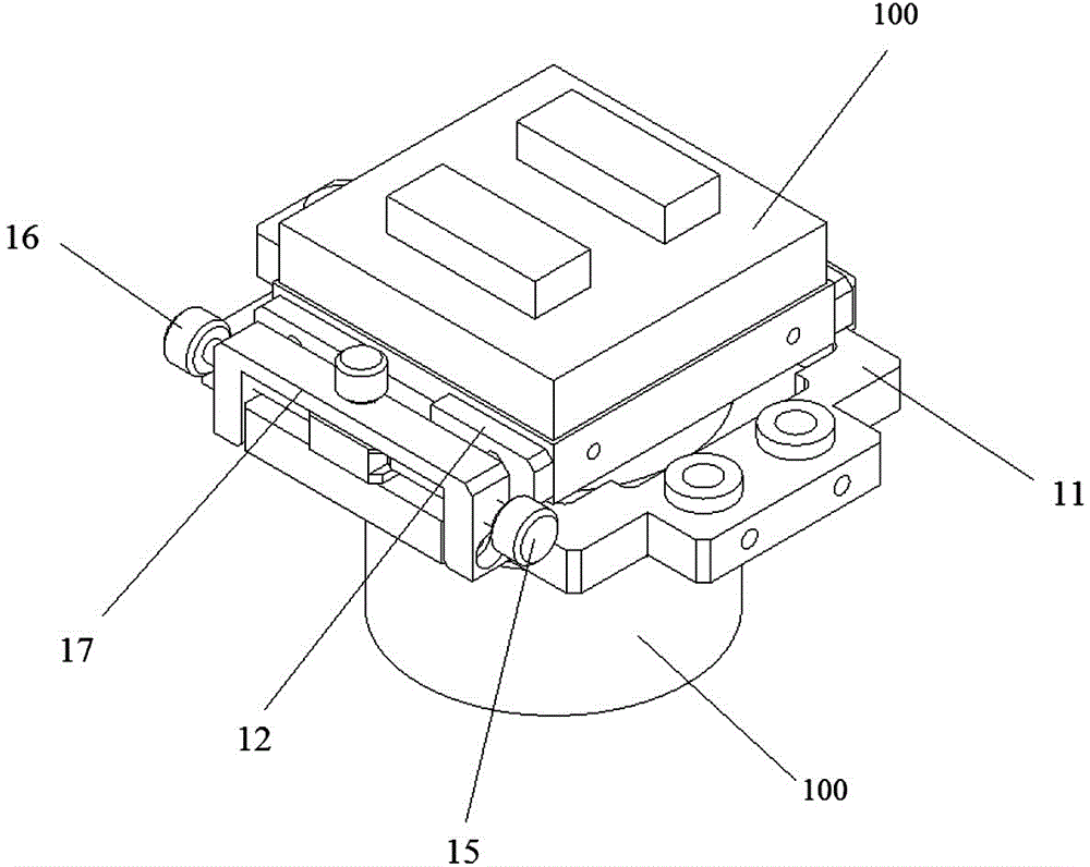 Multi-dimensional supporting and adjusting device for camera and adjusting method of multi-dimensional supporting and adjusting device