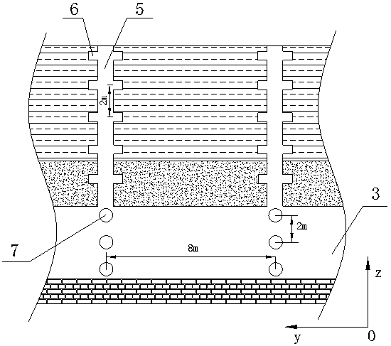 Nondestructive quantitative testing method for working face three-dimensional mining stress field