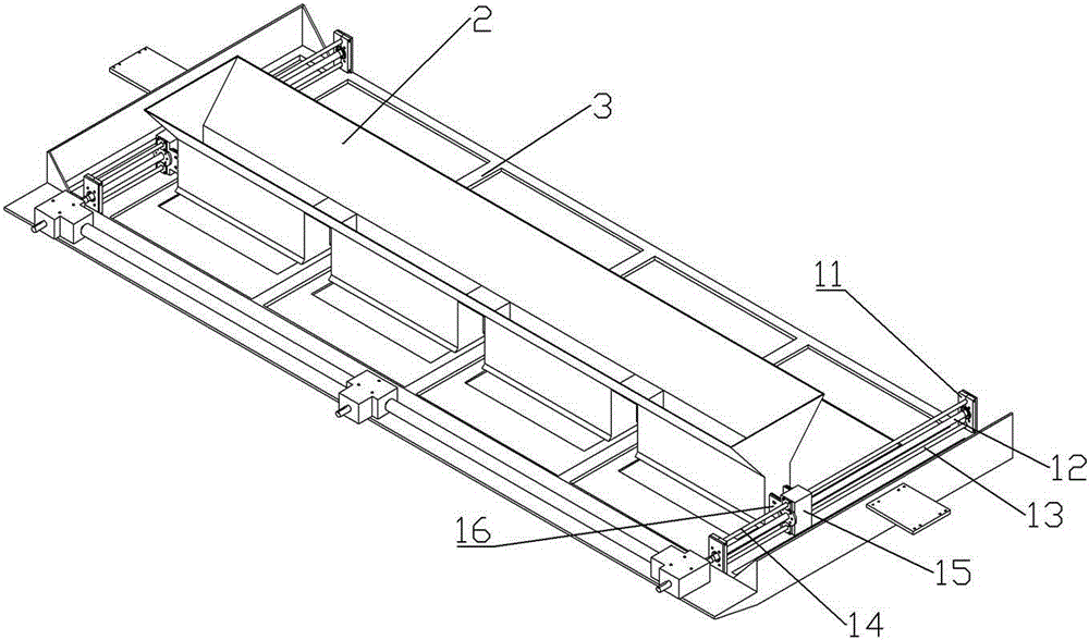 Automatic sheet paving machine