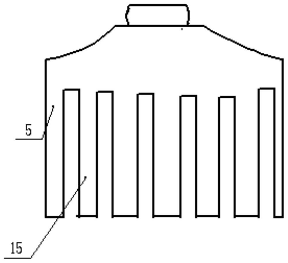 Safe recycling device for building iron nails