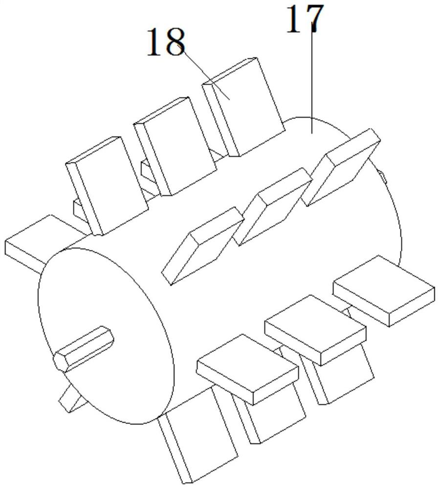 Safe recycling device for building iron nails