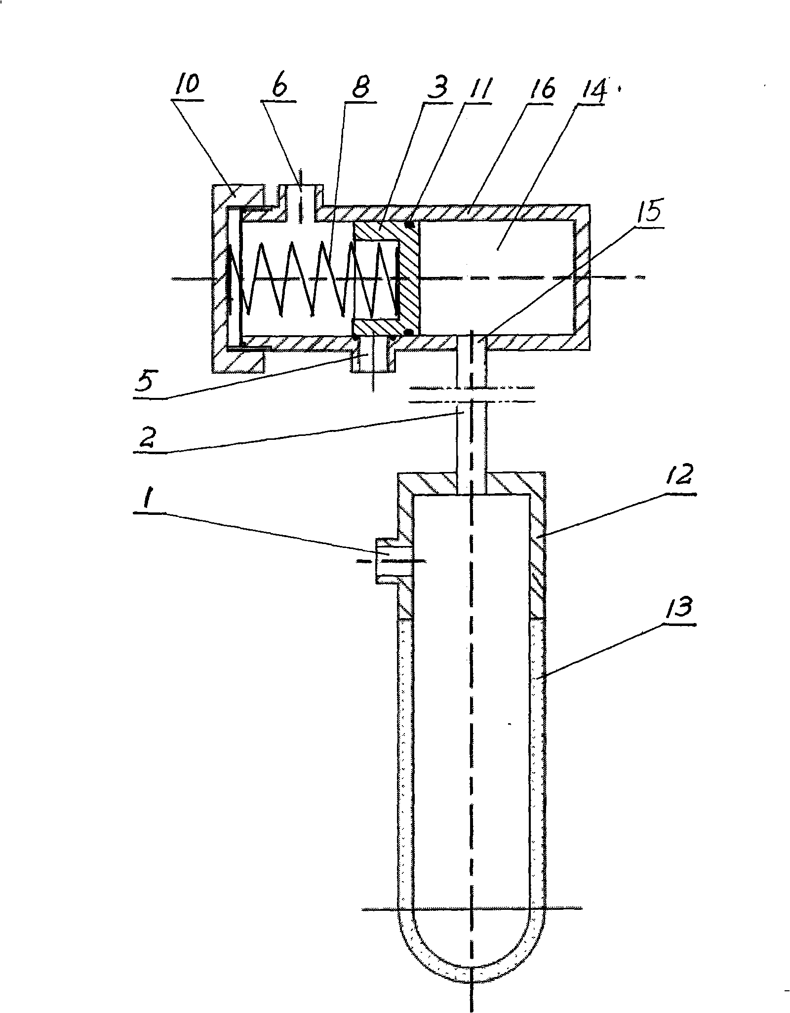Automatic water supply device controlled by soil water potential
