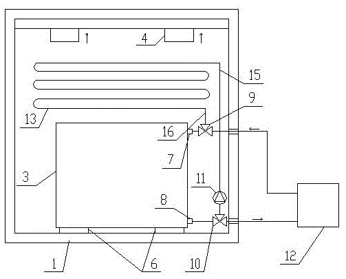 A cold-storage refrigerated transportation system and a refrigerated method