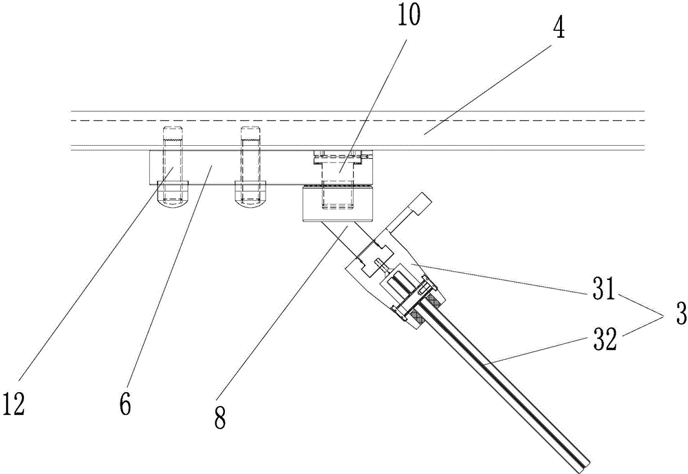 Curtain wall glass wing connection system