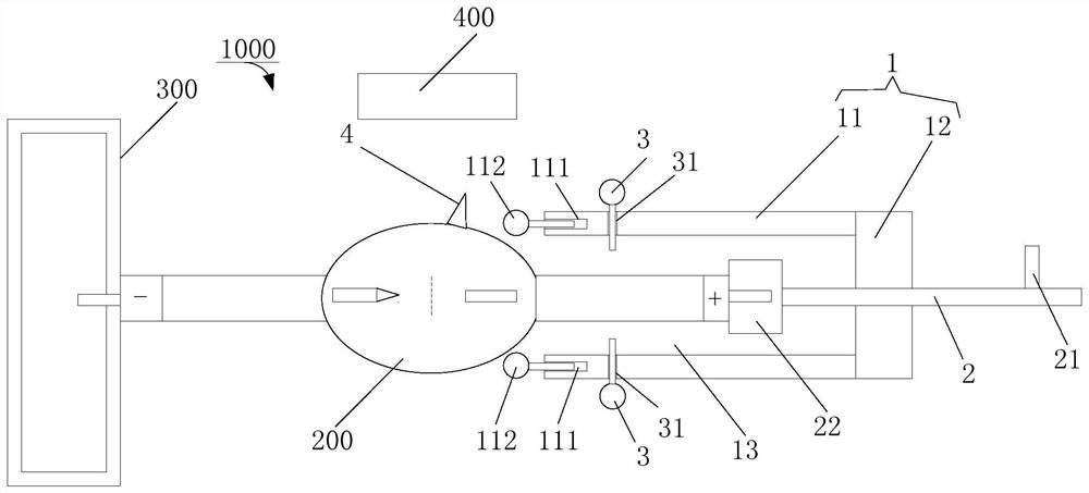 Light source positioning device and semiconductor optical measuring device