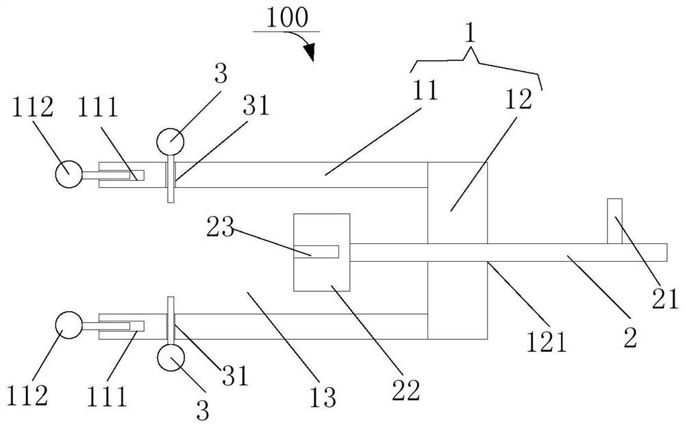 Light source positioning device and semiconductor optical measuring device