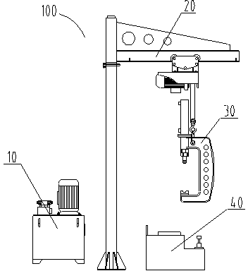 Assembly tooling for side frame chute wearing plate