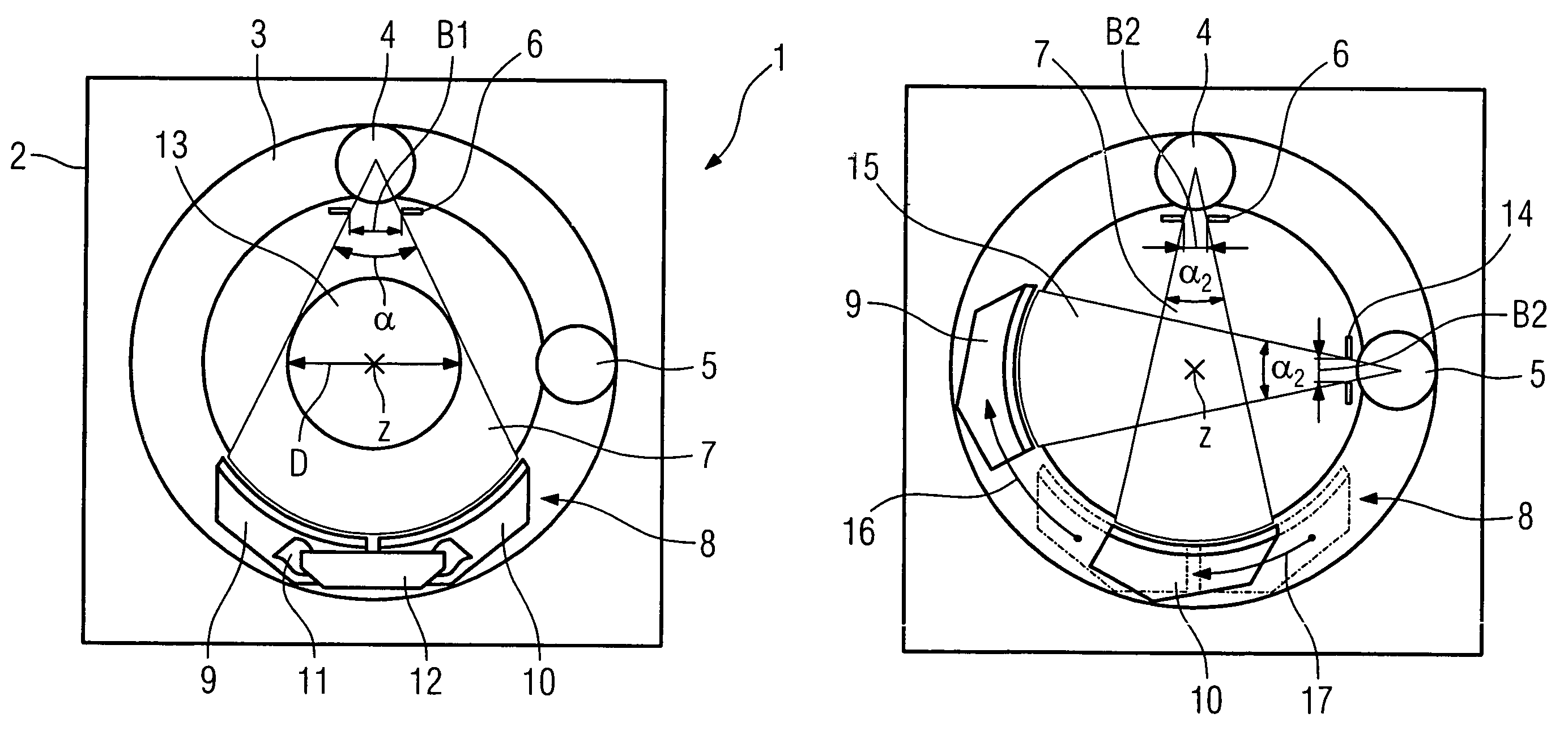Imaging tomography apparatus with multiple operating modes